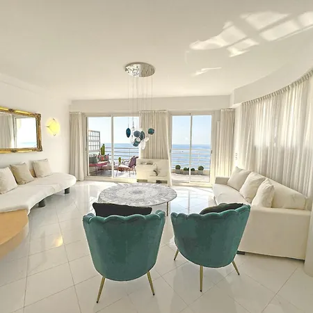 Sea Front Penthouse Cote D Azur Lägenhet Nice