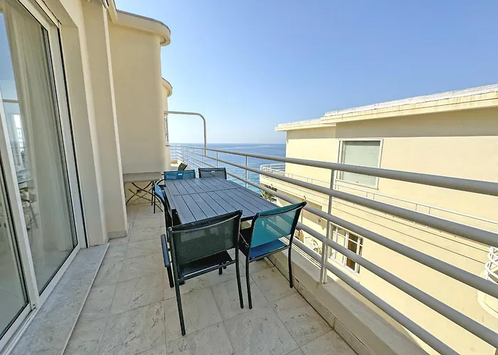 Sea Front Penthouse Cote D Azur نيس