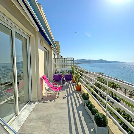 Sea Front Penthouse Cote D Azur Lejlighed *