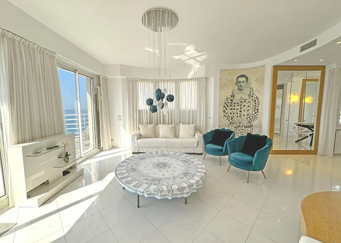 Sea Front Penthouse Cote D Azur Апартаменты Ницца